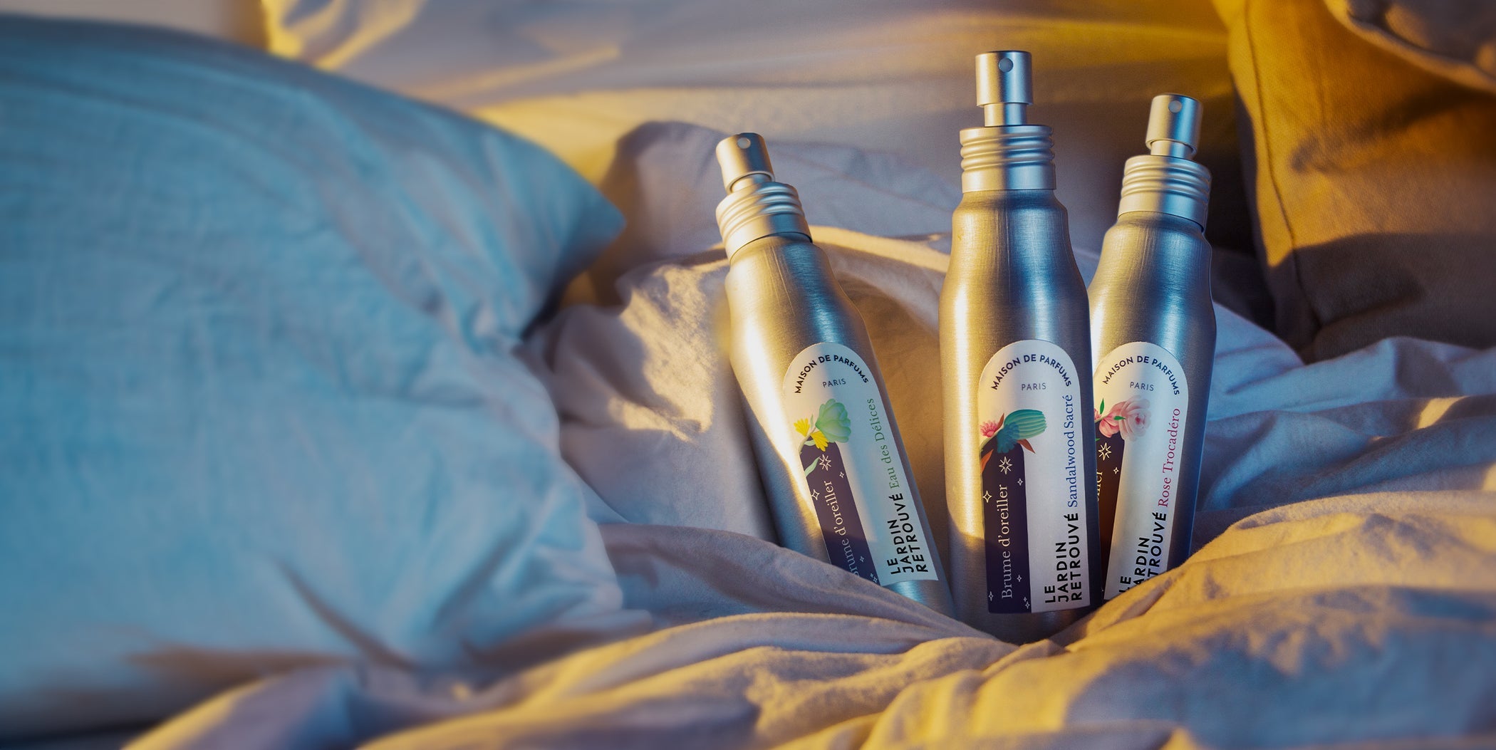 Le Jardin Retrouvé Pillow Mist Collection