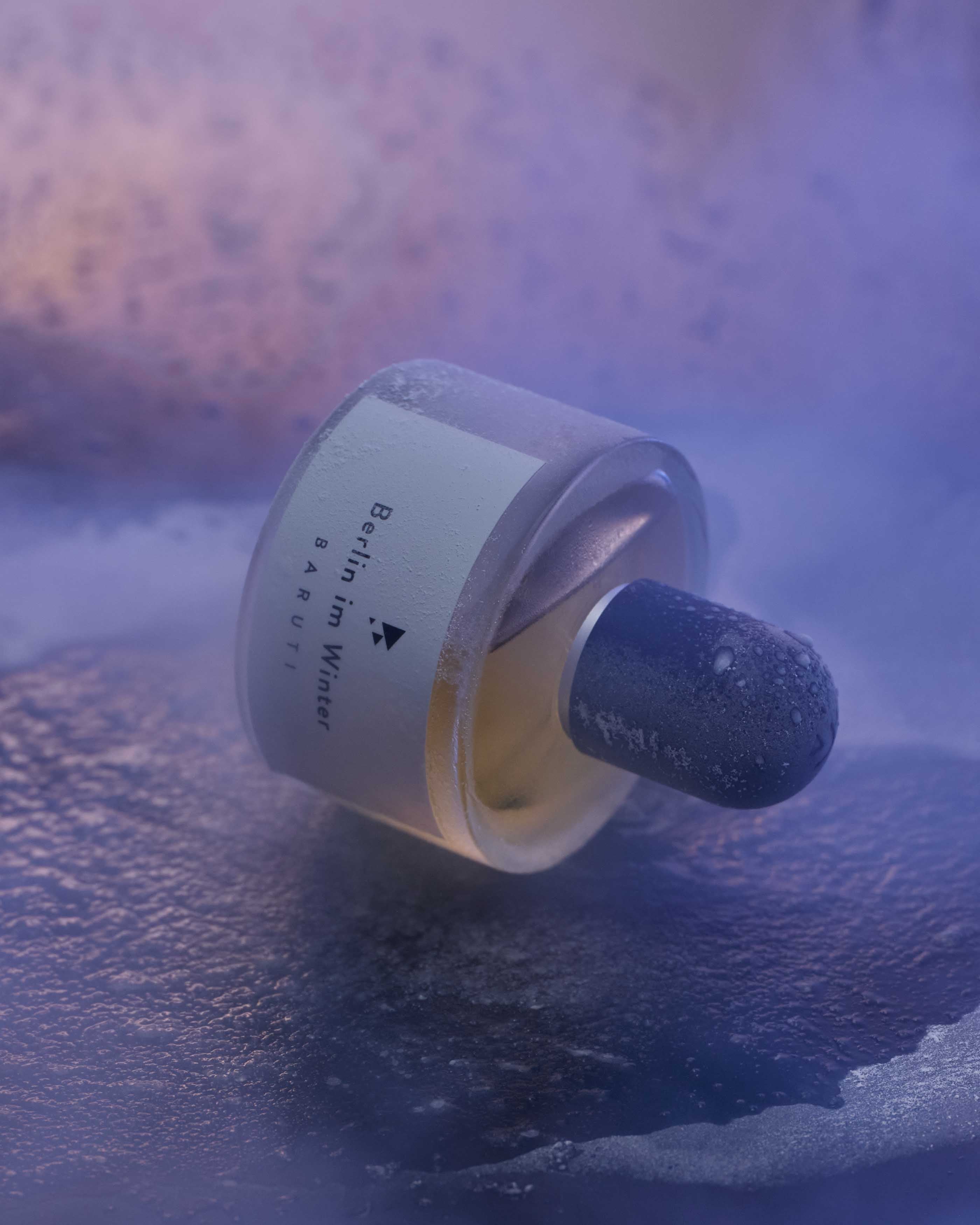 Berlin Im Winter 50ml Eau de Parfum Lifestyle Shot by Baruti
