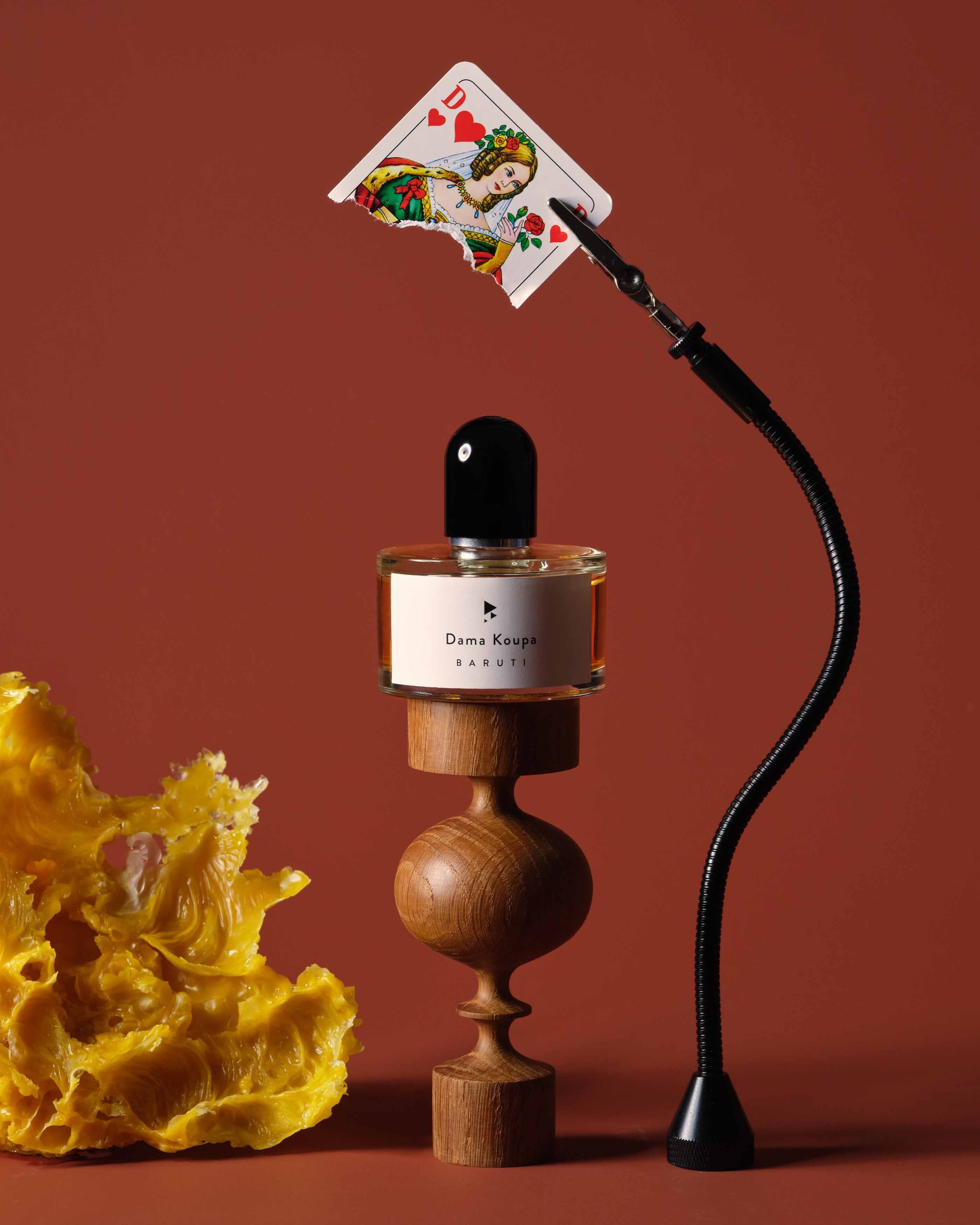 Dama Koupa 50ml Eau de Parfum Lifestyle Shot by Baruti