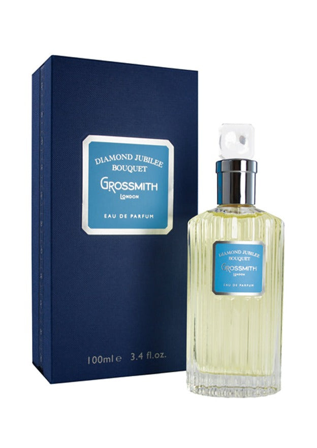 Diamond Jubilee Bouquet Eau de Parfum 100ml Bottle and Box by Grossmith London