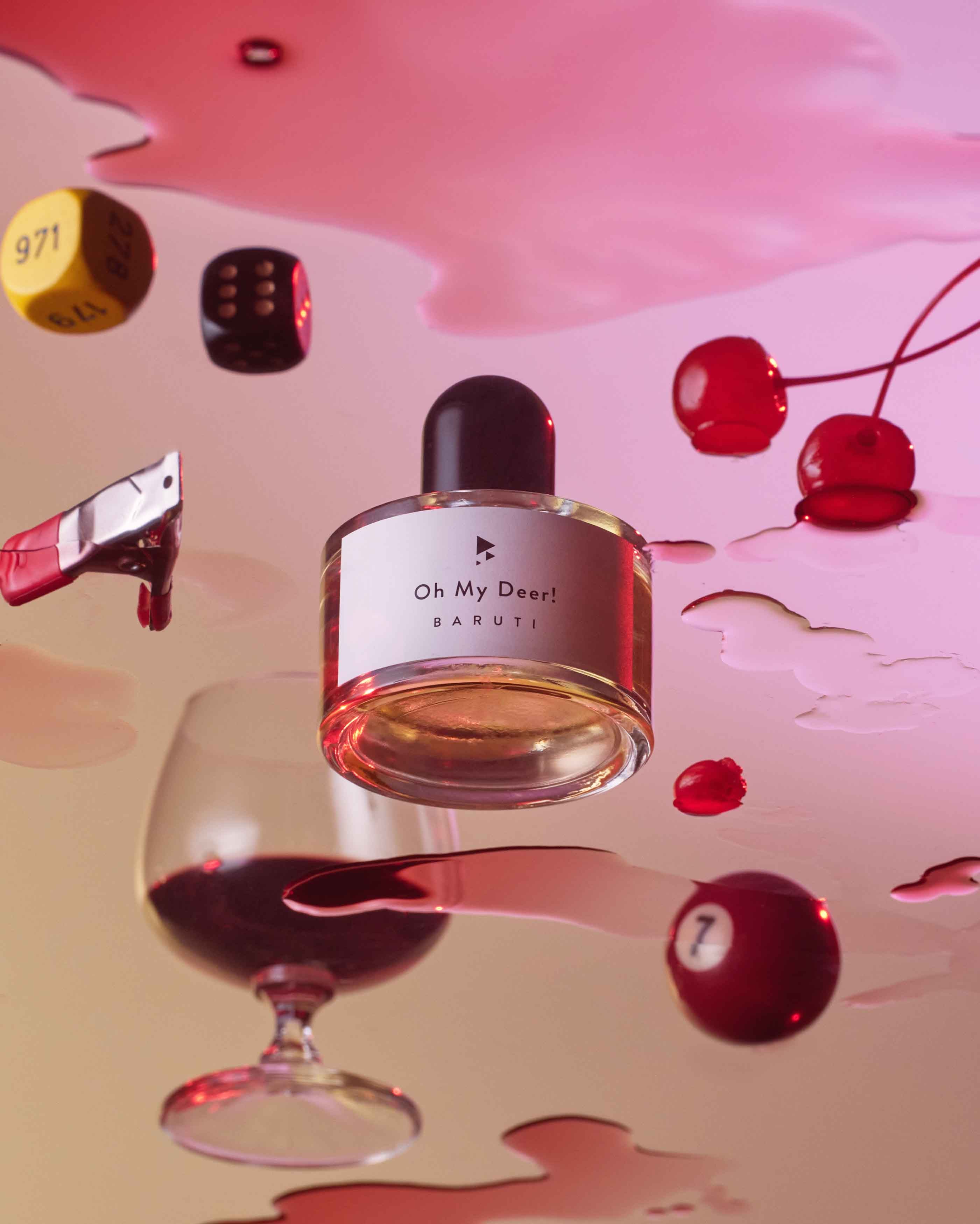 Oh My Deer! 50ml Eau de Parfum Lifestyle Shot by Baruti