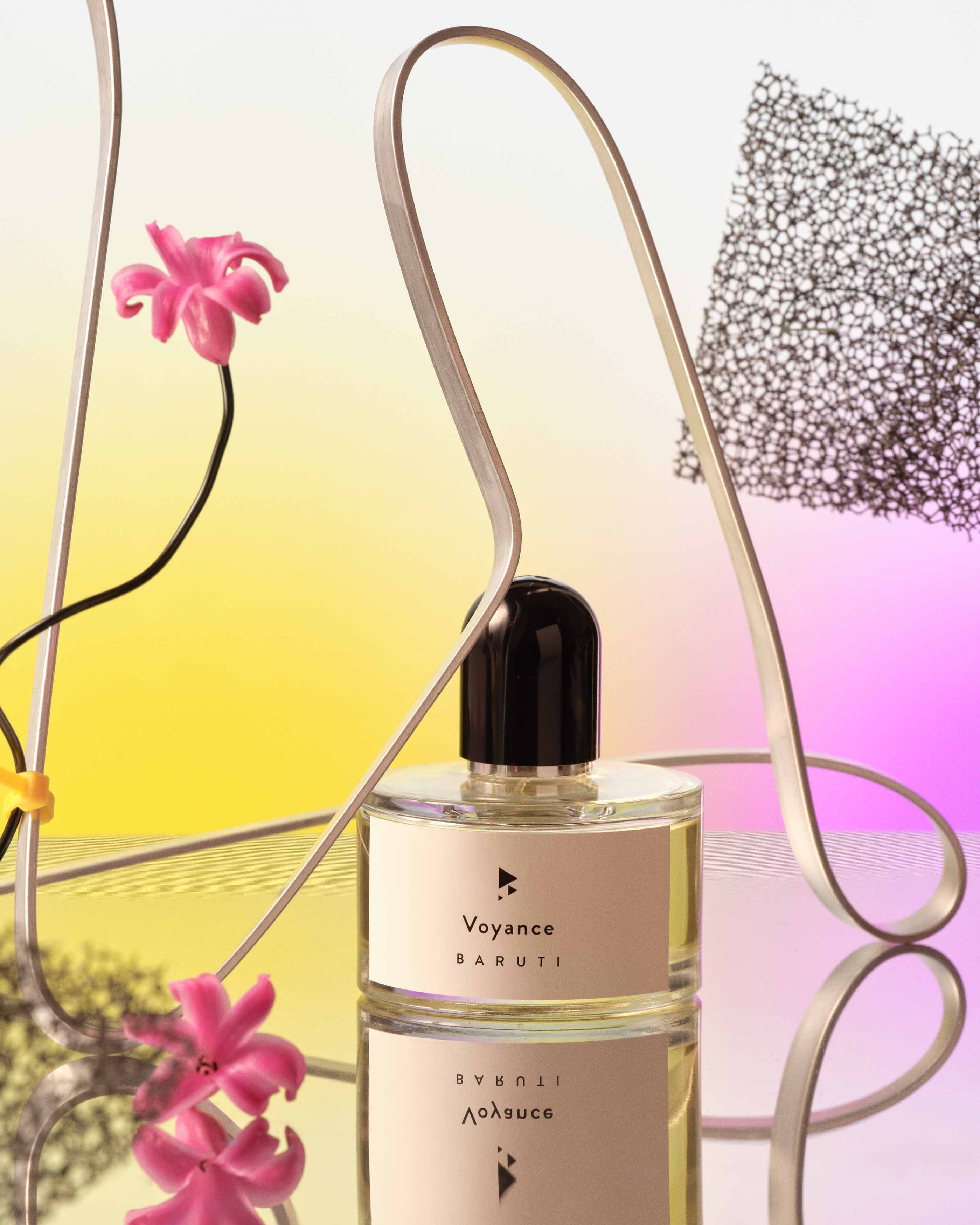 Voyance Eau de Parfum 50ml Lifestyle Shot by Baruti