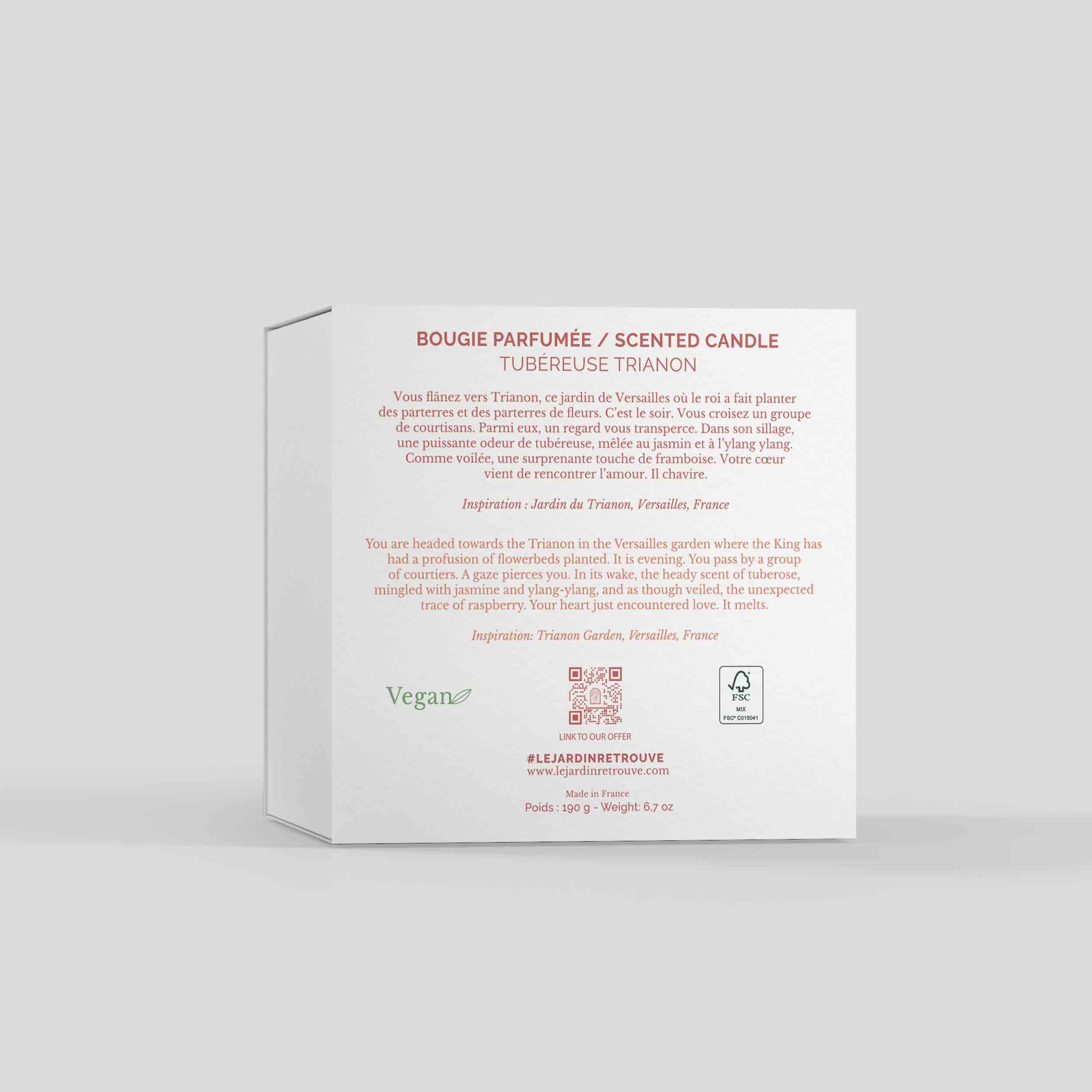 Tubéreuse Trianon Candle