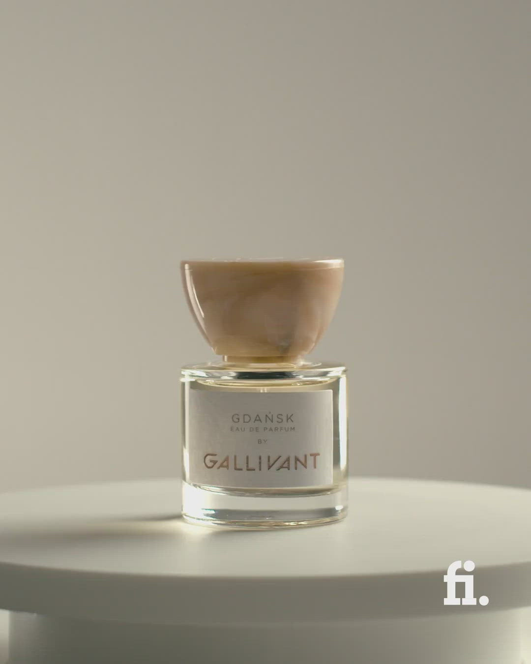 Video of Gdansk Eau de Parfum 30ml Bottle by Gallivant