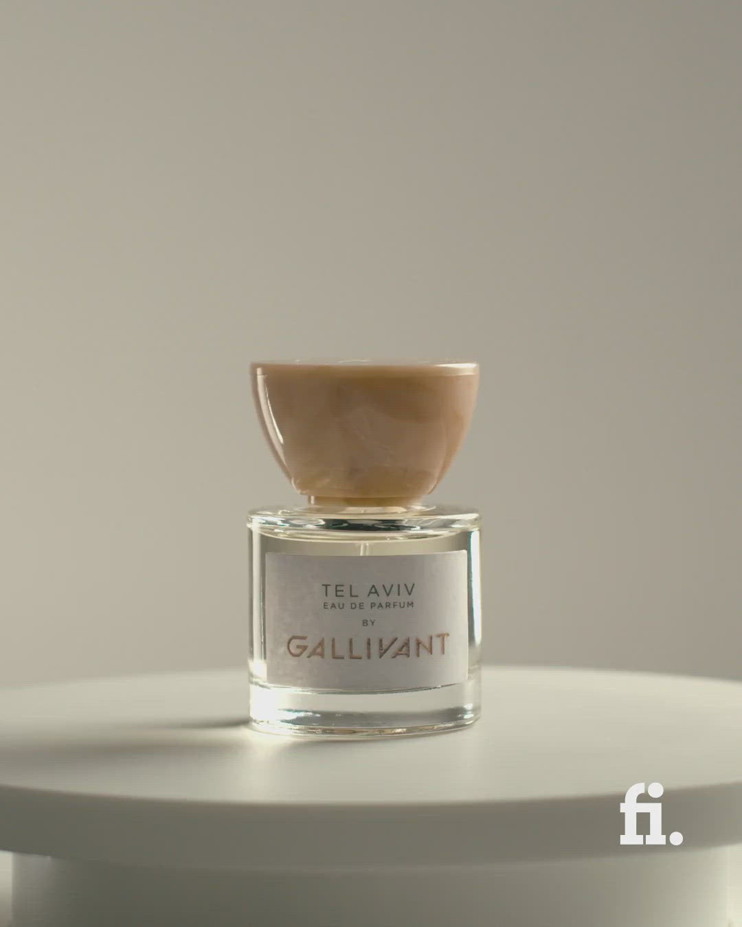 Video of Tel Aviv 30ml Eau de Parfum Bottle by Gallivant