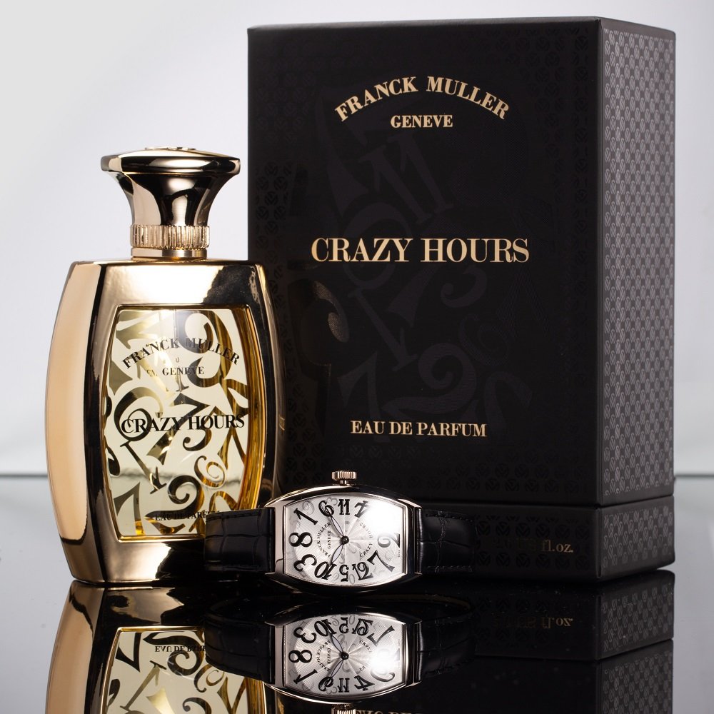 Crazy Hours Perfume and Crazy Hours Timepiece by Franck Muller