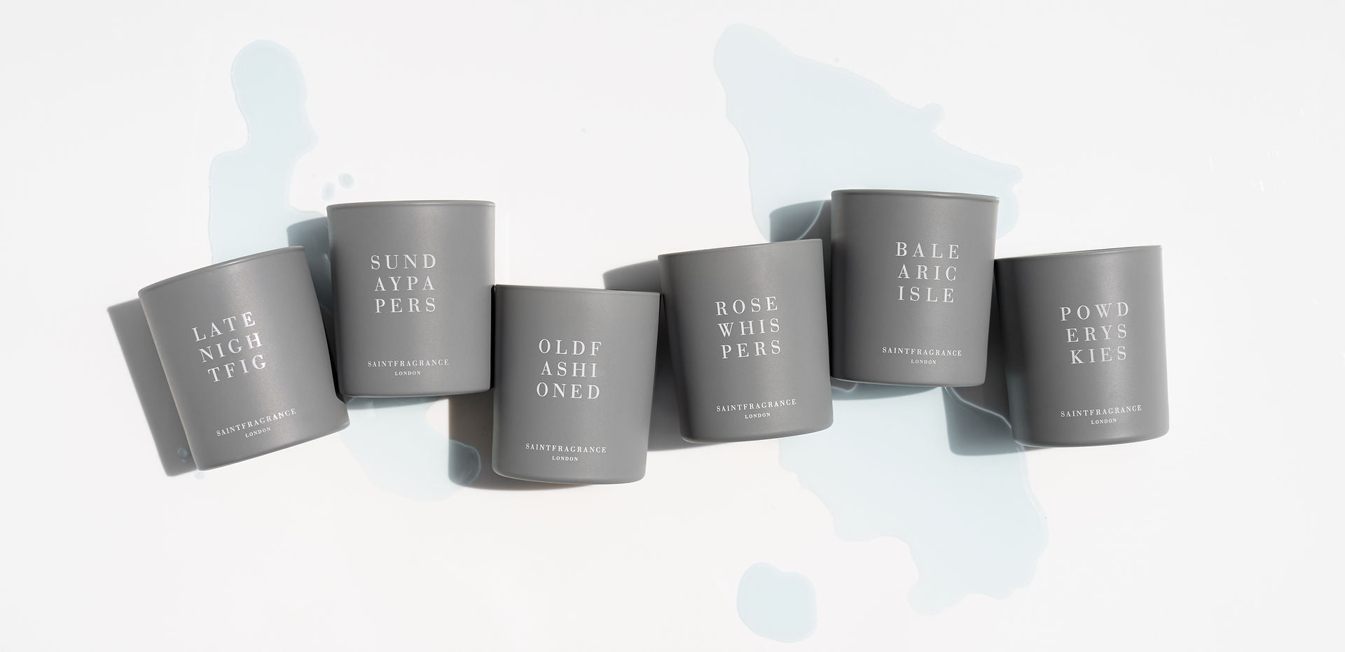 The Saint Fragrance Candle Collection