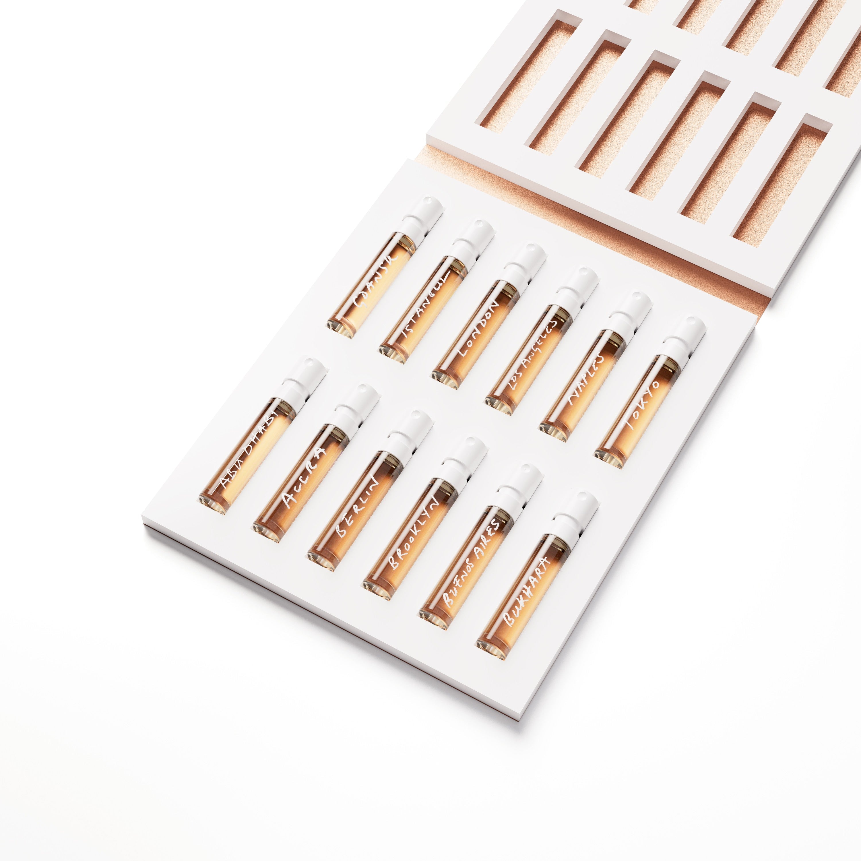 Gallivant Nomad Discovery Set, 12 x 1.2ml Eau de Parfum samples