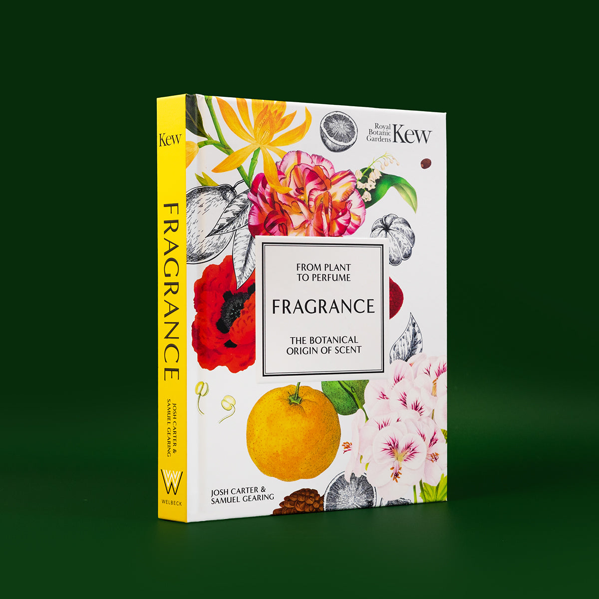 Fragrance - The Botanical Origin of Scent, by Josh Carter and Samuel Gearing for Kew Gardens [Hardcover] - Promotional Shot