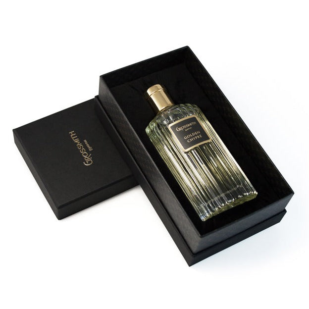Saffron Rose Eau de Parfum 100ml Bottle and Packaging by Grossmith London