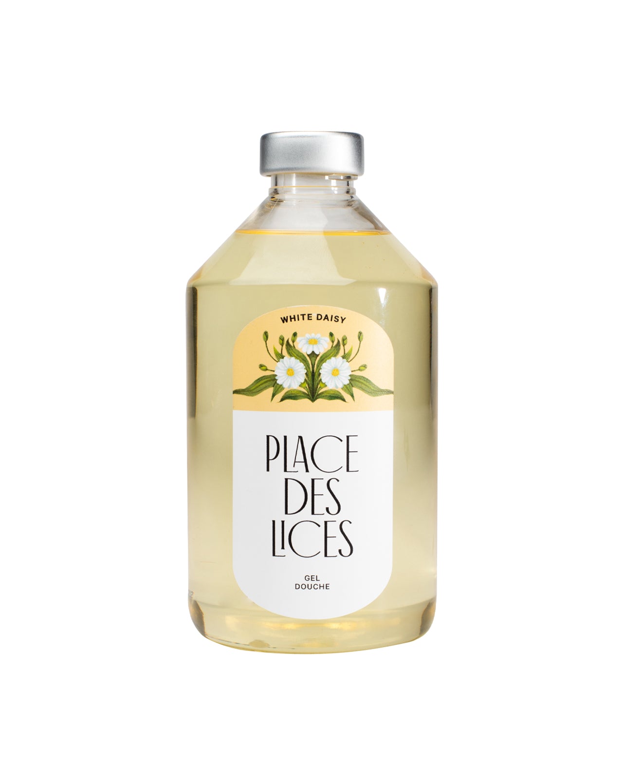 White Daisy Body Wash 500ml Bottle by Place des Lices
