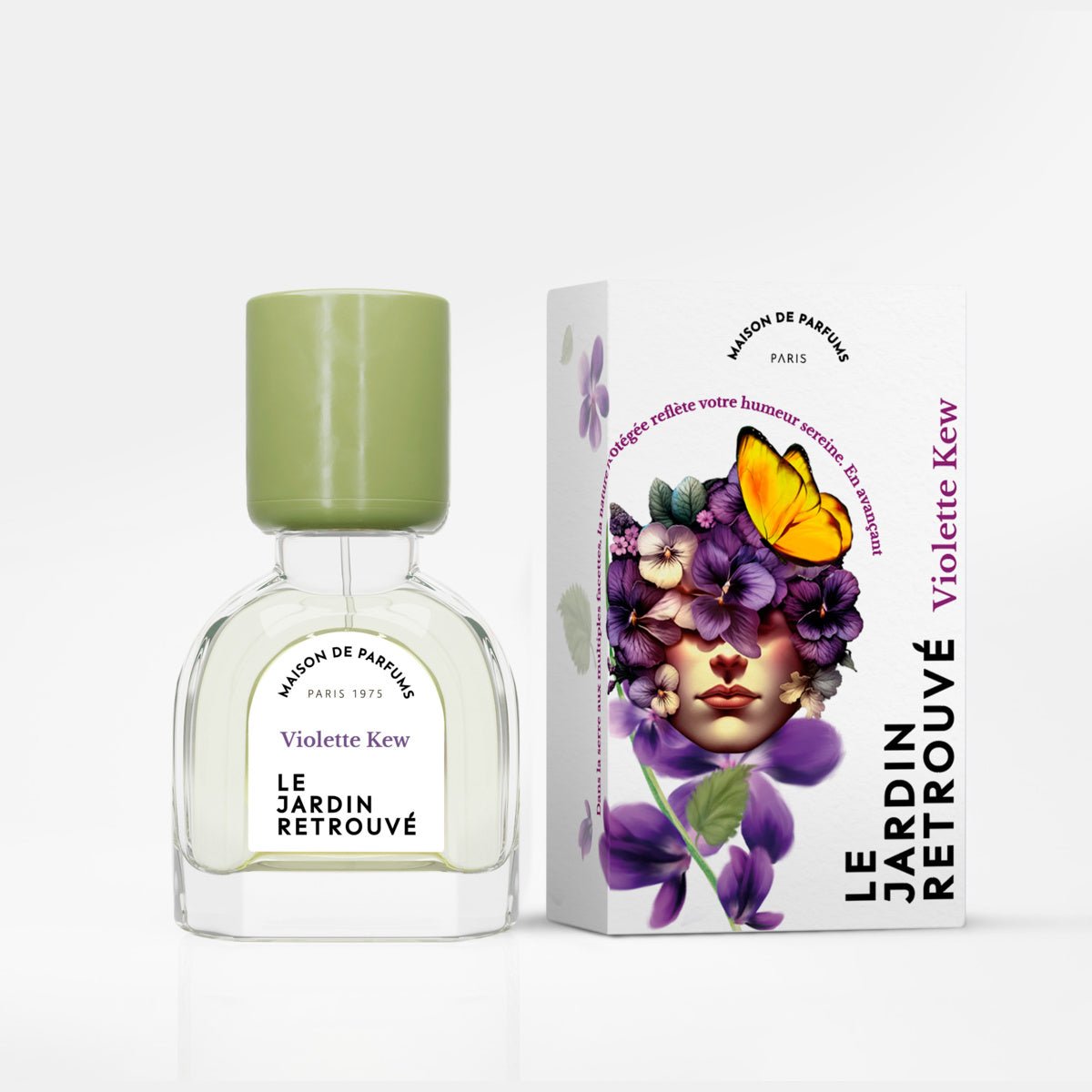 Violette Kew 15ml Packshot with Box by Le Jardin Retrouvé