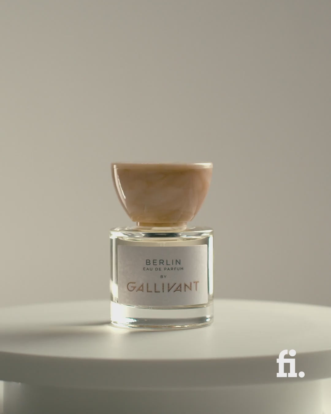 Video of Berlin Eau de Parfum 30ml Bottle by Gallivant