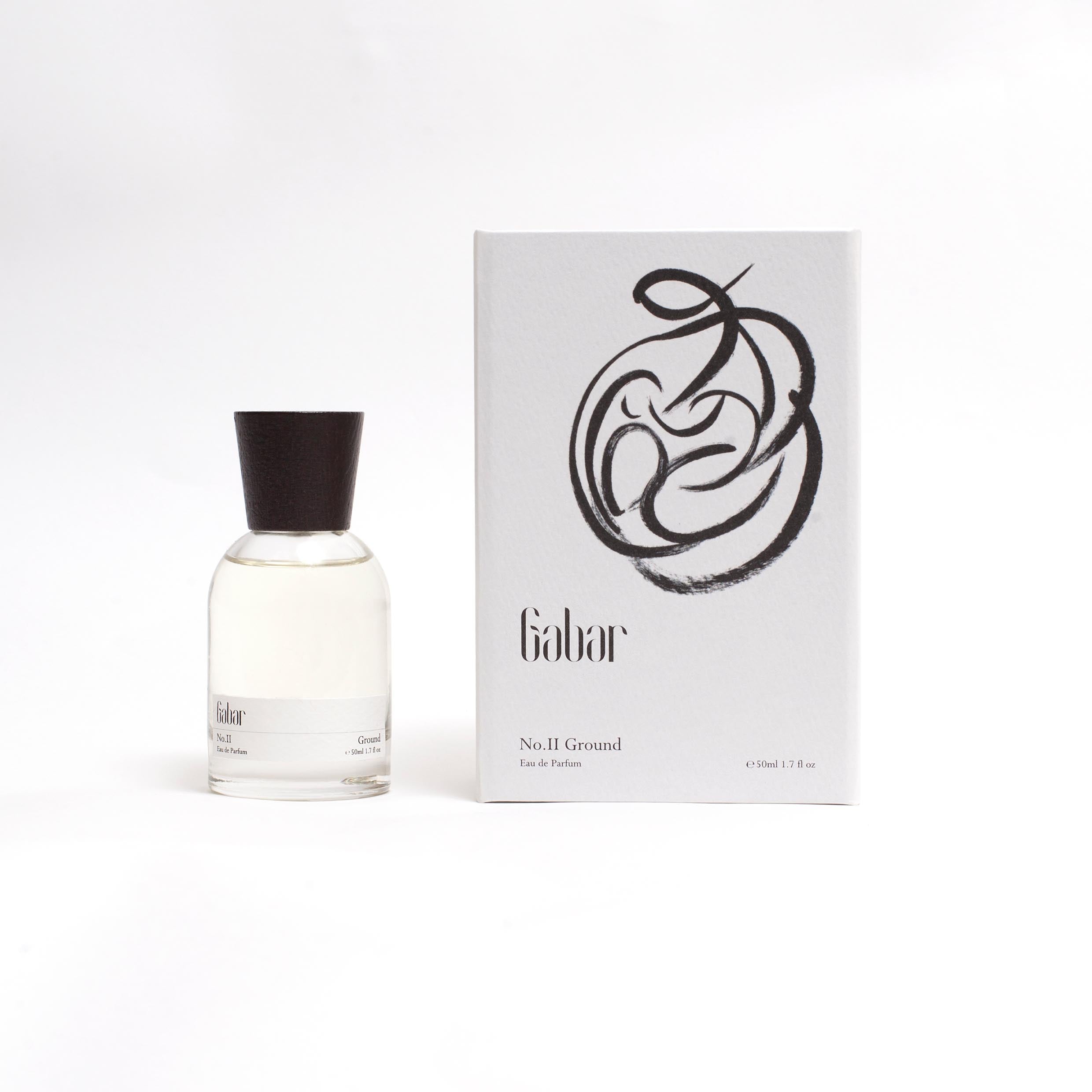 Video of No.2 Ground 50ml Eau de Parfum Bottle and Box by Gabar