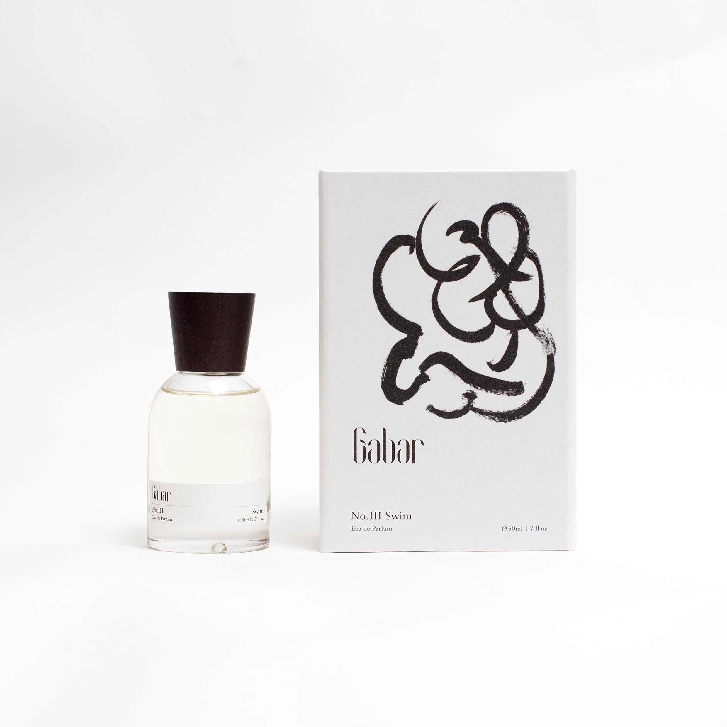 No.3 Swim 50ml Eau de Parfum Bottle and Box by Gabar