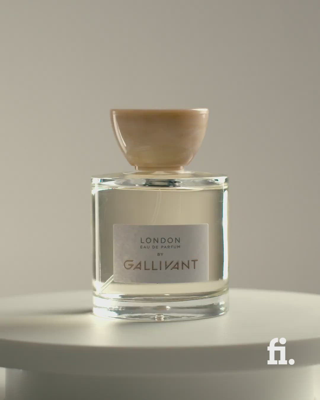 Video of London Eau de Parfum 30ml Bottle by Gallivant 