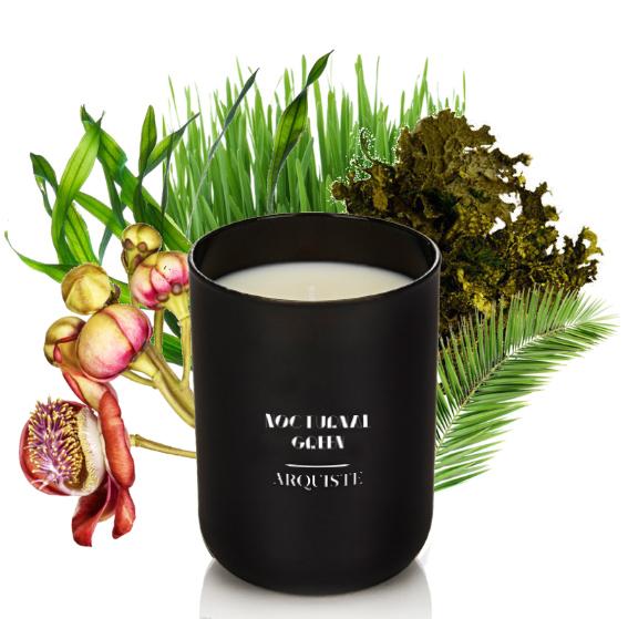 Nocturnal Green Candle