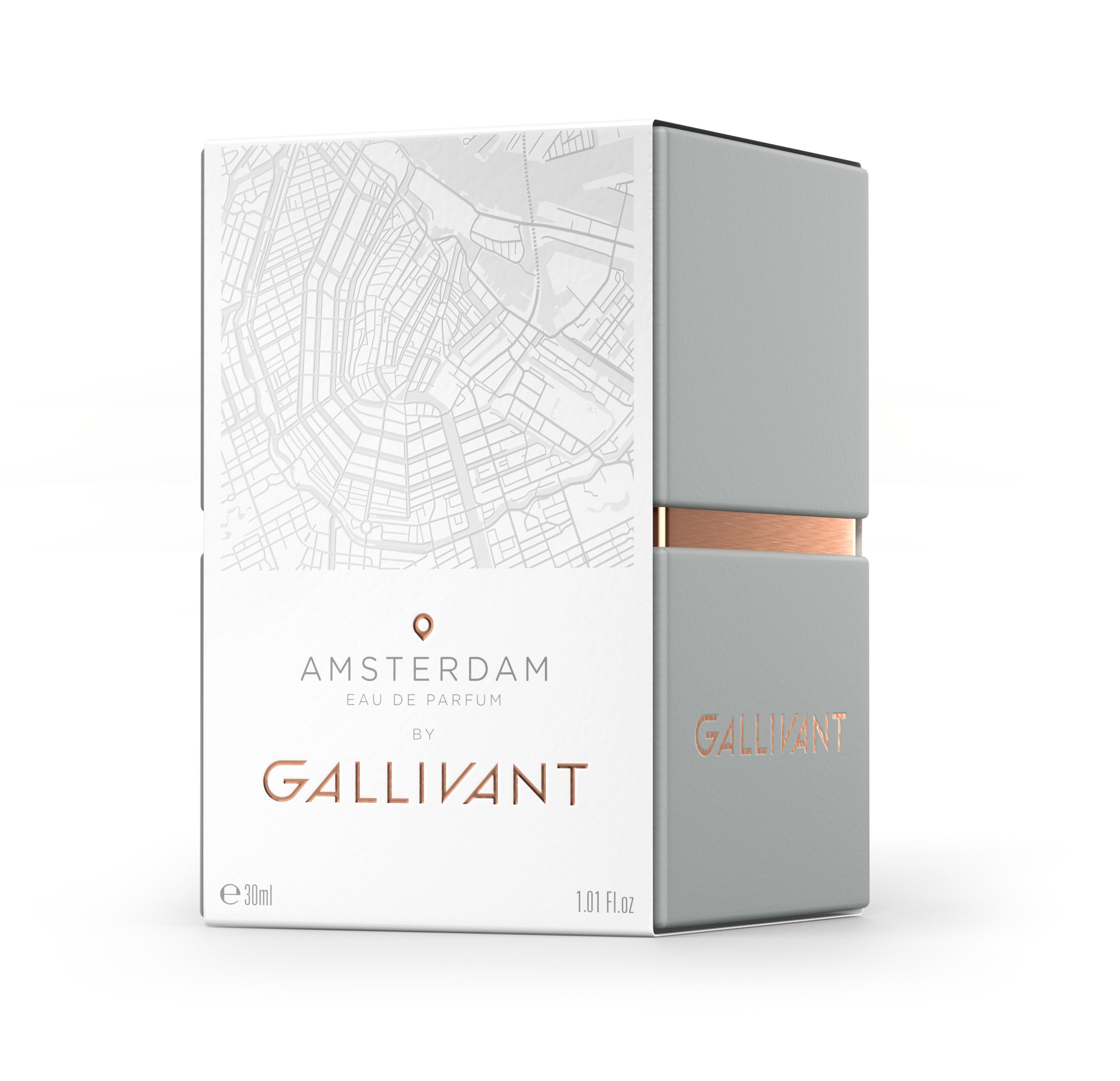 Amsterdam Eau de Parfum 30ml Box by Gallivant