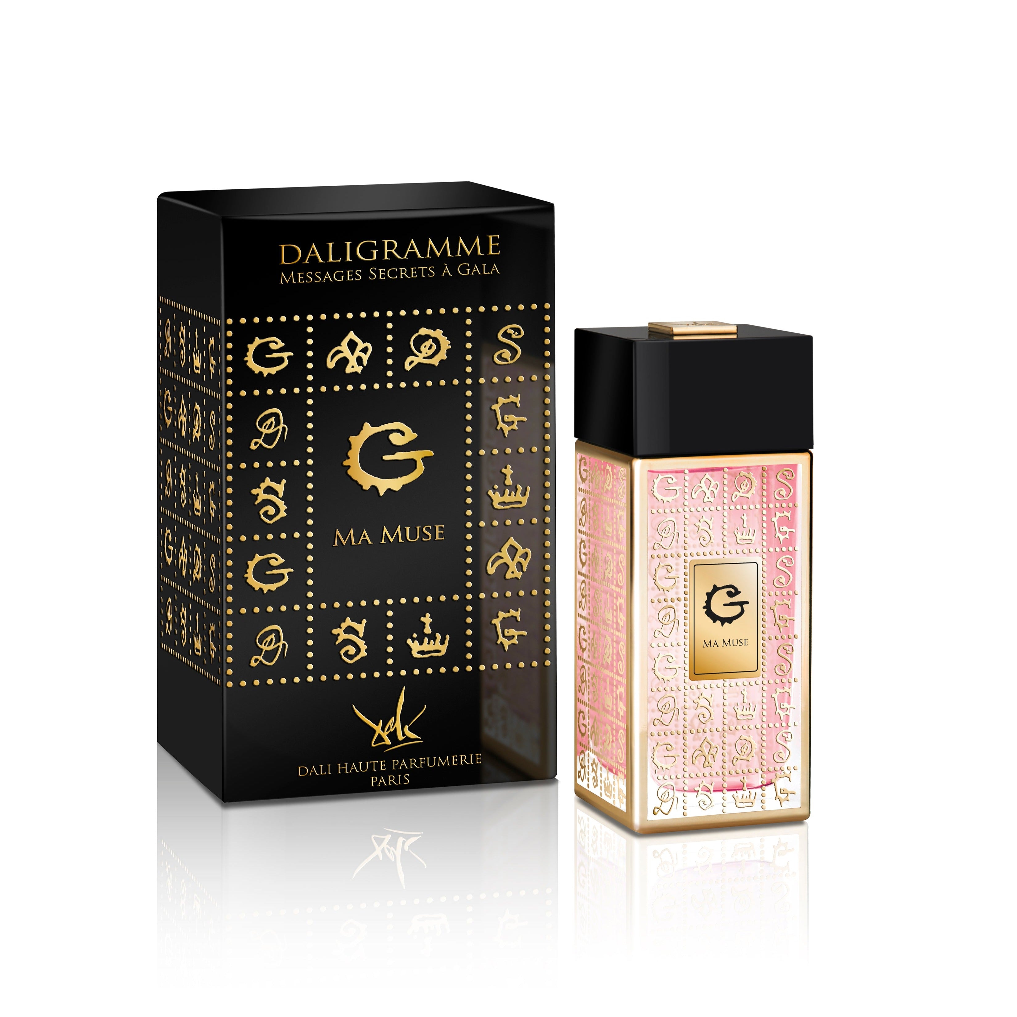 Ma Muse Eau de Parfum 100ml Bottle and Box by Dalí Haute Parfumerie
