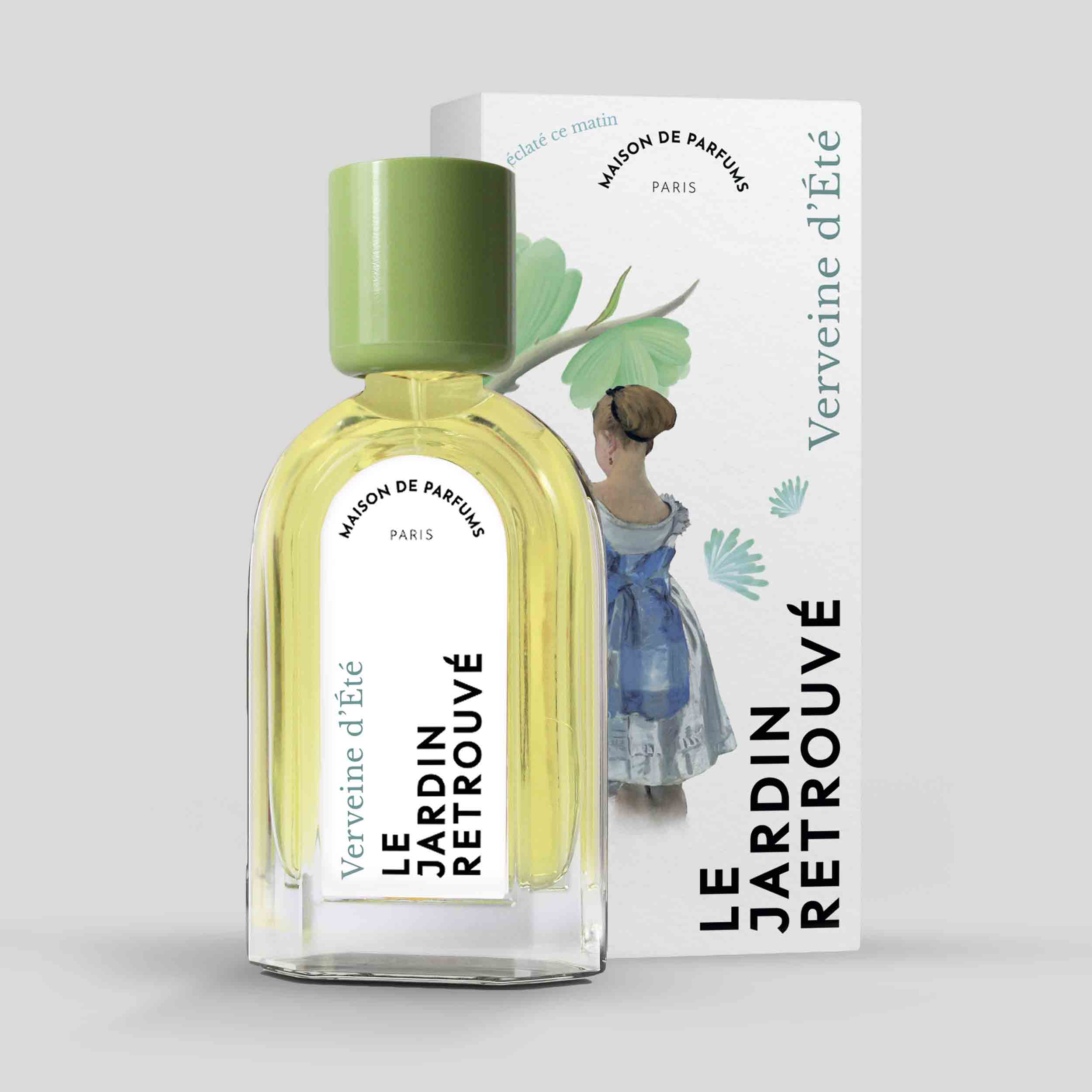 Verveine D'Été Eau de Parfum 50ml Bottle and Box by Le Jardin Retrouvé