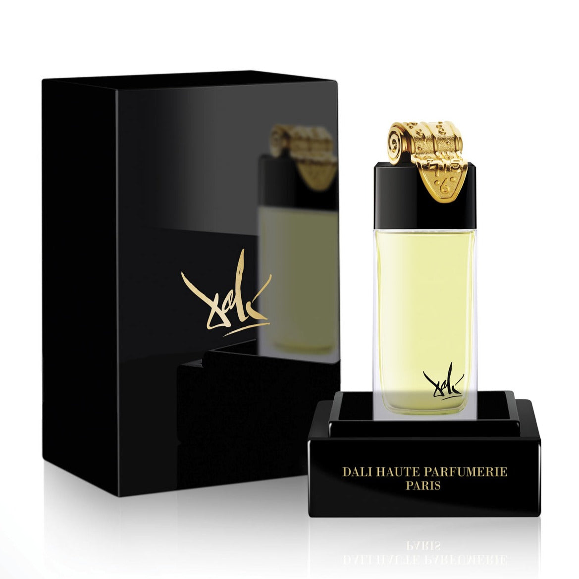Fluidite du Temps Imaginaire (The Clock) 100ml Eau de Parfum Bottle and Box by Dalí Haute Parfumerie